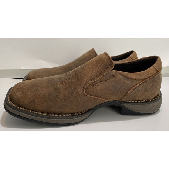 Roper Wilder Slip On Square Toe Men’s Vintage Tan Size 9 main image 4